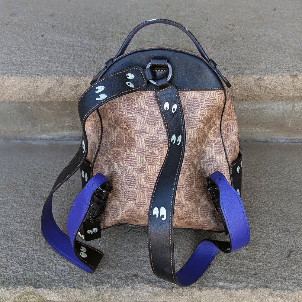 Coach X Disney - Snow White Leather Dark Fairytale Backpack *HTF* - Picture 2 of 10